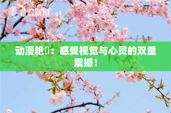 动漫艳鉧：感受视觉与心灵的双重震撼！