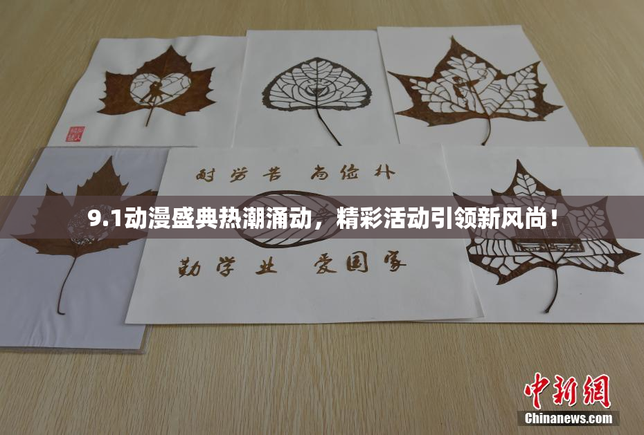 9.1动漫盛典热潮涌动，精彩活动引领新风尚！