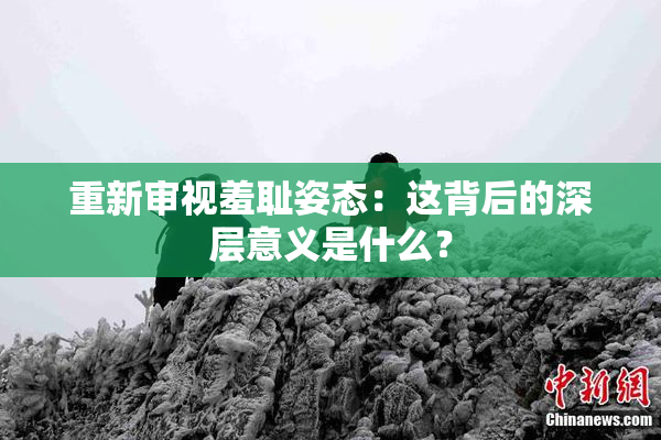 重新审视羞耻姿态：这背后的深层意义是什么？