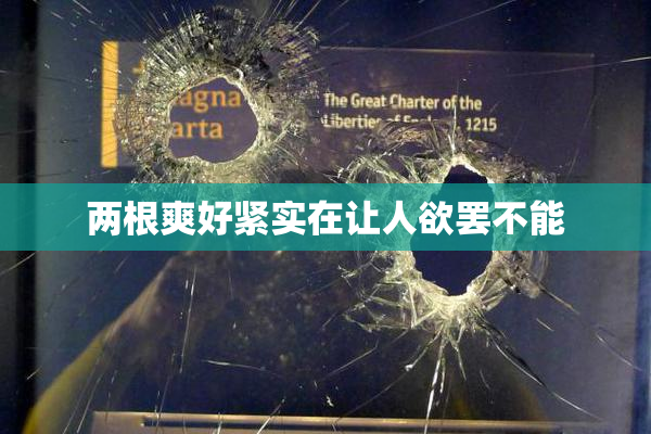 两根爽好紧实在让人欲罢不能