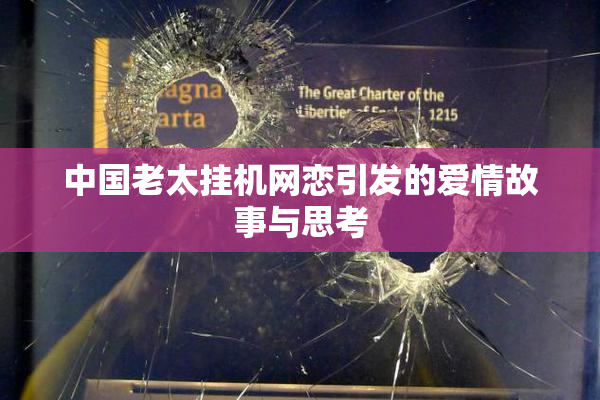 中国老太挂机网恋引发的爱情故事与思考