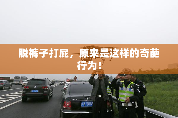 脱裤子打屁，原来是这样的奇葩行为！