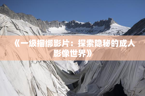 《一级捆绑影片：探索隐秘的成人影像世界》