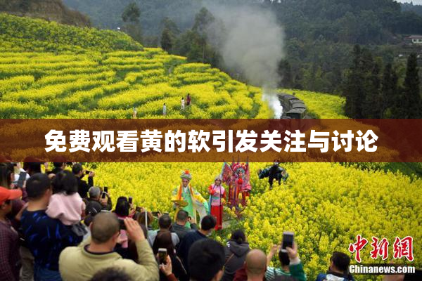 免费观看黄的软引发关注与讨论