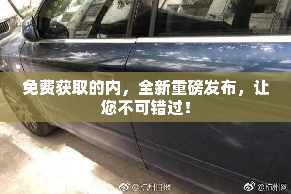 免费获取的内，全新重磅发布，让您不可错过！
