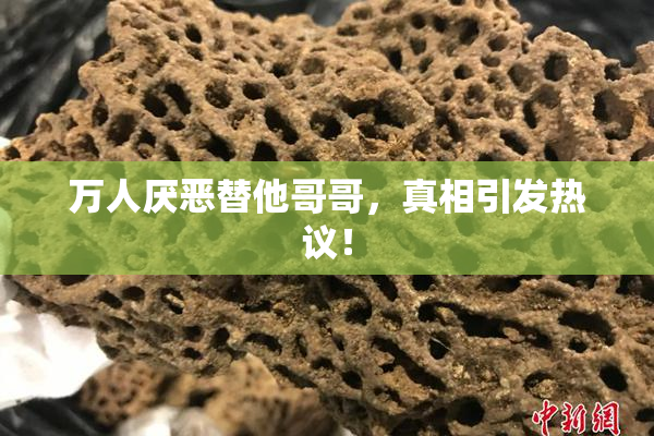 万人厌恶替他哥哥，真相引发热议！