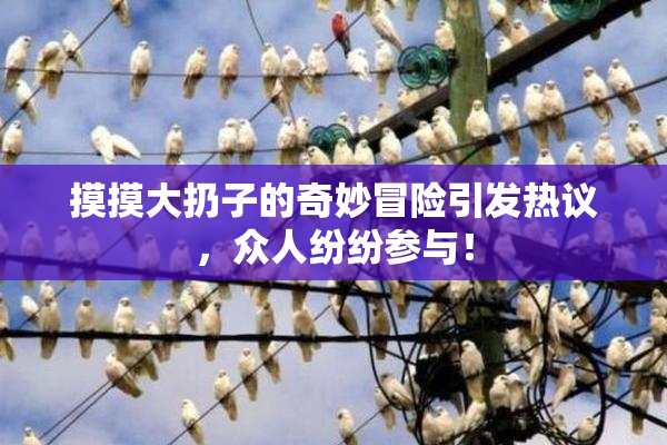 摸摸大扔子的奇妙冒险引发热议，众人纷纷参与！