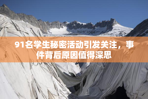 91名学生秘密活动引发关注，事件背后原因值得深思