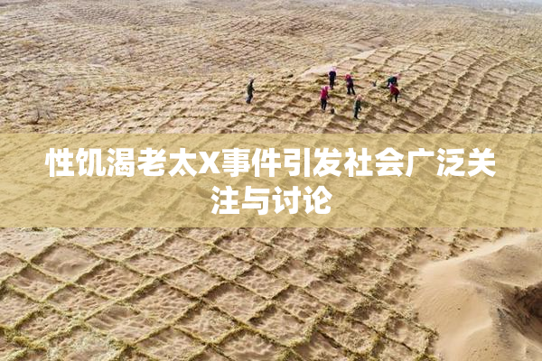 性饥渴老太X事件引发社会广泛关注与讨论