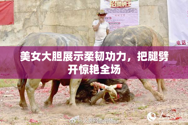 美女大胆展示柔韧功力，把腿劈开惊艳全场