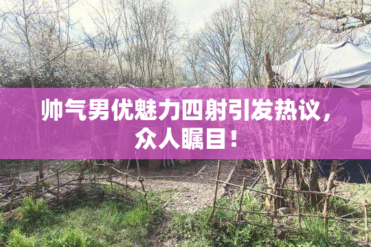 帅气男优魅力四射引发热议，众人瞩目！