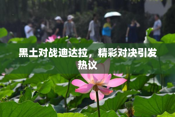 黑土对战迪达拉，精彩对决引发热议