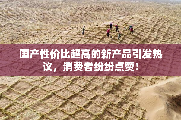 国产性价比超高的新产品引发热议，消费者纷纷点赞！