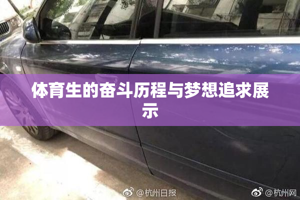 体育生的奋斗历程与梦想追求展示