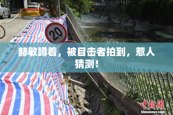 赫敏蹲着，被目击者拍到，惹人猜测！