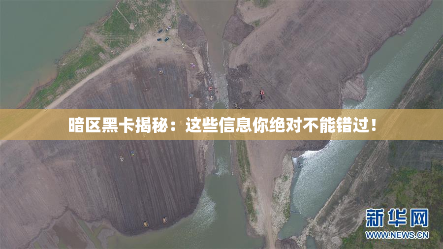 暗区黑卡揭秘：这些信息你绝对不能错过！