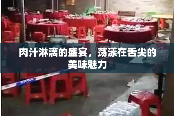 肉汁淋漓的盛宴，荡漾在舌尖的美味魅力