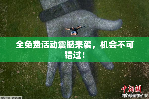 全免费活动震撼来袭，机会不可错过！