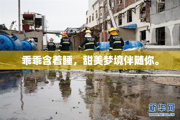 乖乖含着睡，甜美梦境伴随你。