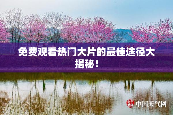 免费观看热门大片的最佳途径大揭秘！