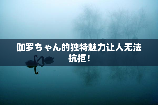 伽罗ちゃん的独特魅力让人无法抗拒！