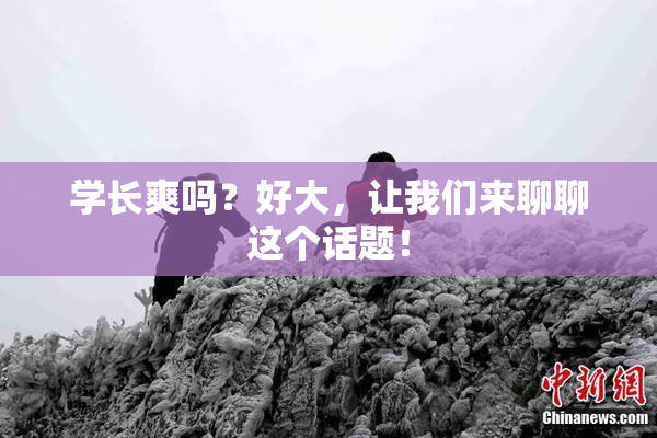 学长爽吗？好大，让我们来聊聊这个话题！