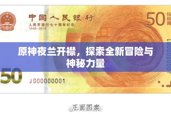 原神夜兰开襟，探索全新冒险与神秘力量