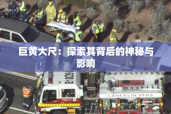 巨黄大尺：探索其背后的神秘与影响