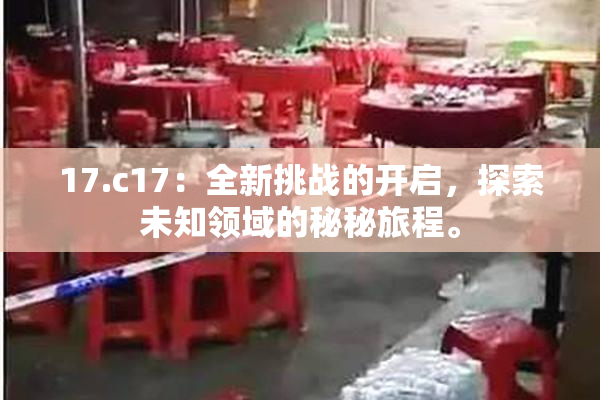 17.c17：全新挑战的开启，探索未知领域的秘秘旅程。
