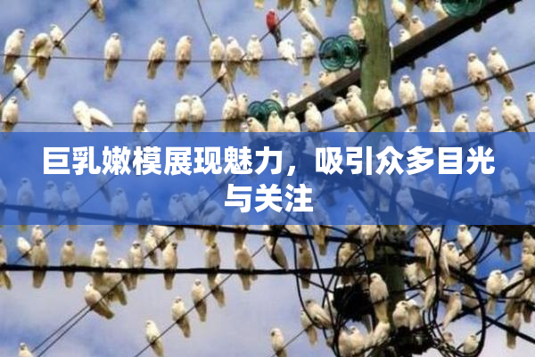 巨乳嫩模展现魅力，吸引众多目光与关注