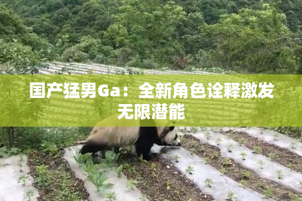 国产猛男Ga：全新角色诠释激发无限潜能