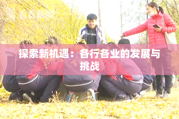 探索新机遇：各行各业的发展与挑战