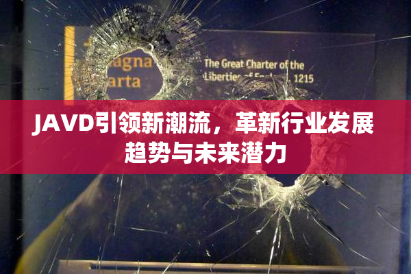JAVD引领新潮流，革新行业发展趋势与未来潜力