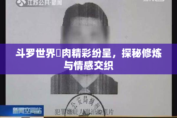 斗罗世界婬肉精彩纷呈，探秘修炼与情感交织