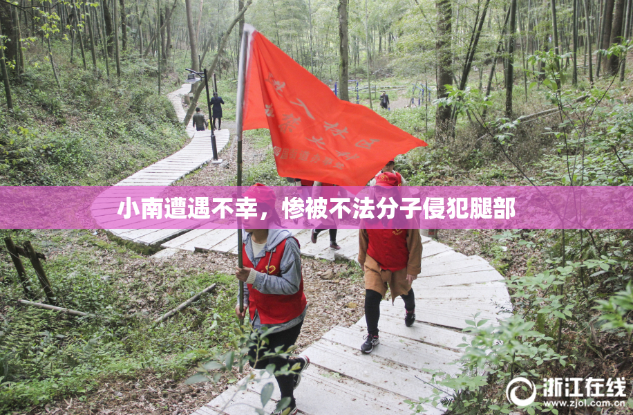 小南遭遇不幸，惨被不法分子侵犯腿部