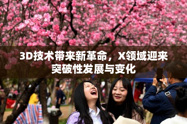 3D技术带来新革命，X领域迎来突破性发展与变化
