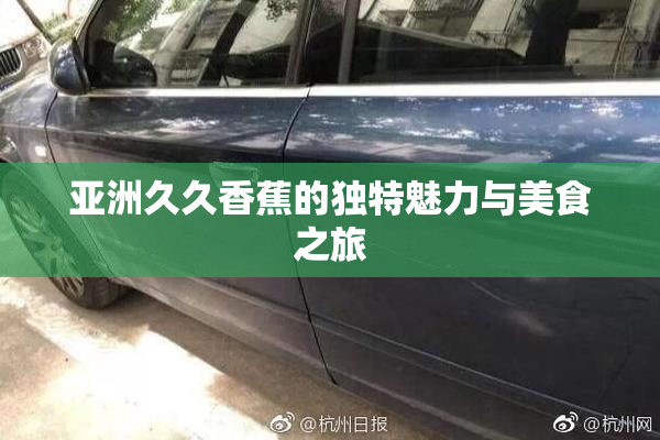 亚洲久久香蕉的独特魅力与美食之旅