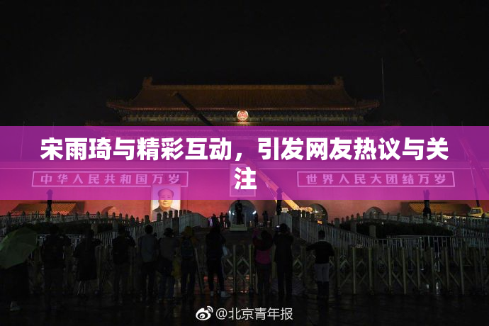宋雨琦与精彩互动，引发网友热议与关注