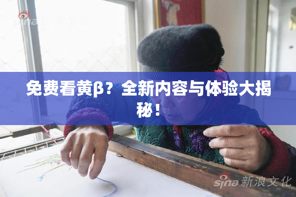 免费看黄β？全新内容与体验大揭秘！