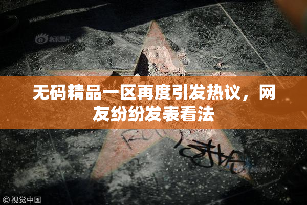 无码精品一区再度引发热议，网友纷纷发表看法