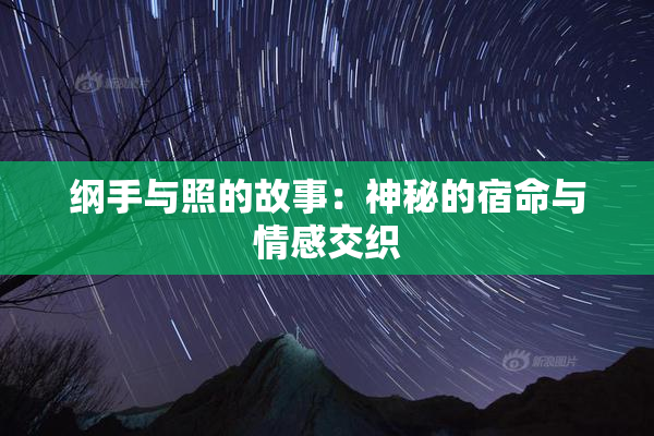 纲手与照的故事：神秘的宿命与情感交织