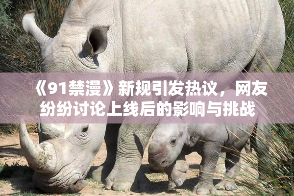 《91禁漫》新规引发热议，网友纷纷讨论上线后的影响与挑战
