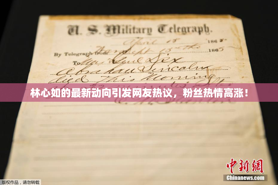 林心如的最新动向引发网友热议，粉丝热情高涨！