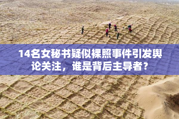 14名女秘书疑似裸照事件引发舆论关注，谁是背后主导者？