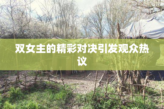 双女主的精彩对决引发观众热议
