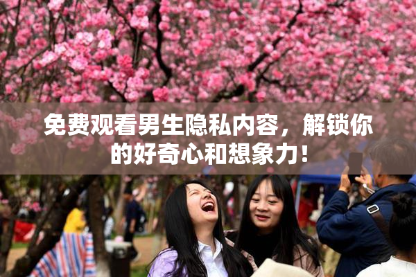 免费观看男生隐私内容，解锁你的好奇心和想象力！