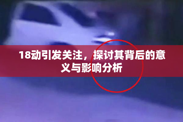18动引发关注，探讨其背后的意义与影响分析