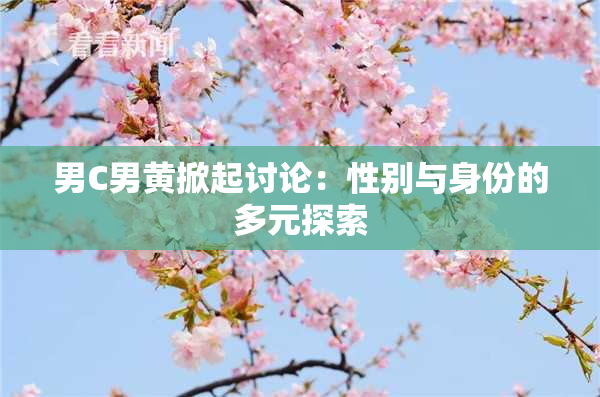 男C男黄掀起讨论：性别与身份的多元探索