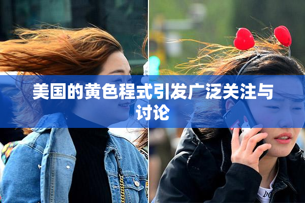 美国的黄色程式引发广泛关注与讨论