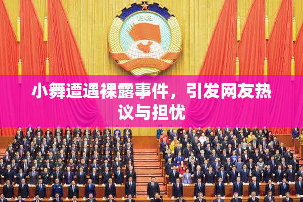 小舞遭遇裸露事件，引发网友热议与担忧